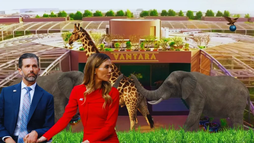 Donald Trump Jr Tours Vantara