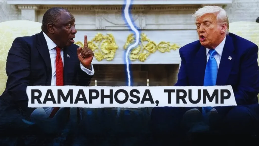 Clash Between Trump and Ramaphosa
