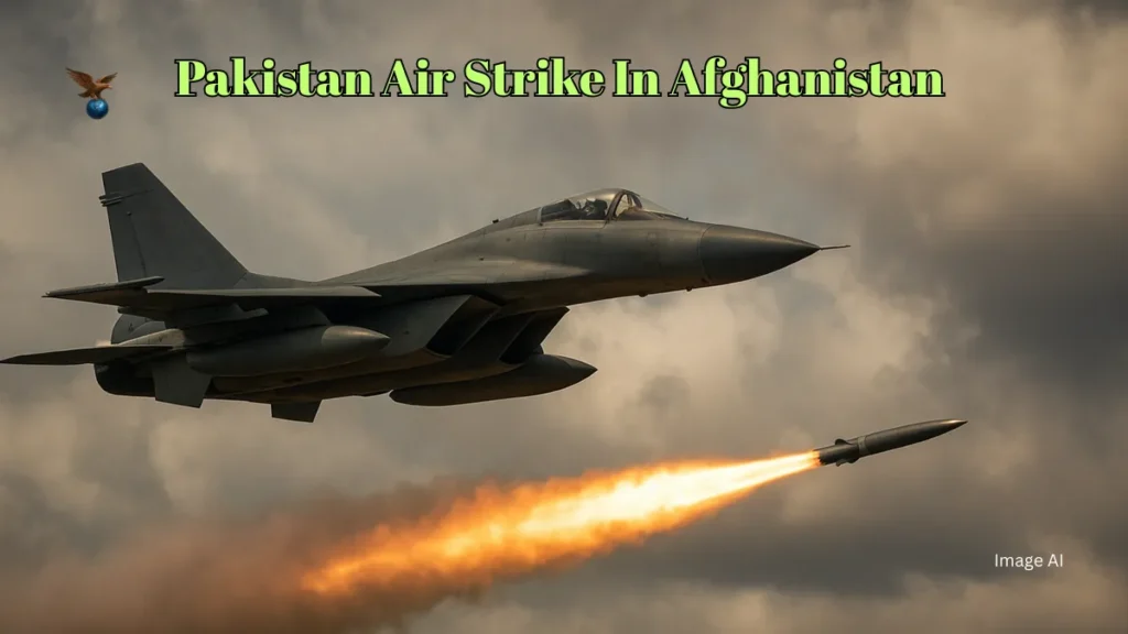 Pakistan Air Strike In Afghanistan