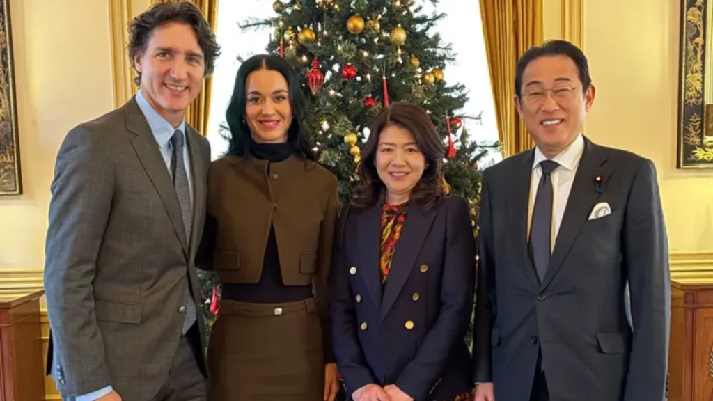 Katy Perry Justin Trudeau