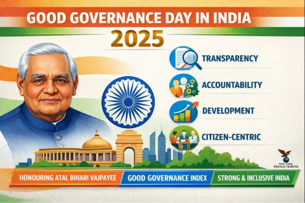 Good Governance Day in India 2025