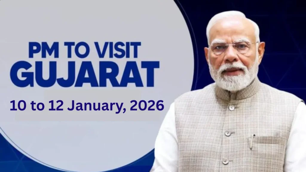 PM Gujarat Visit Schedule