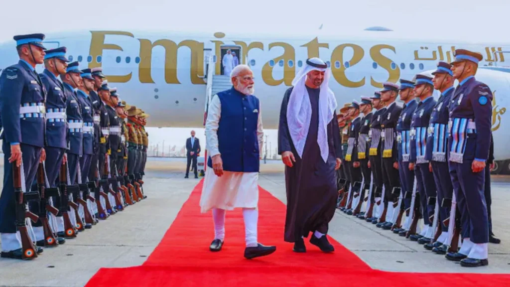 UAE President in India