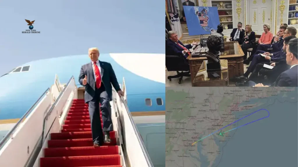 Trump Plane to Switzerland