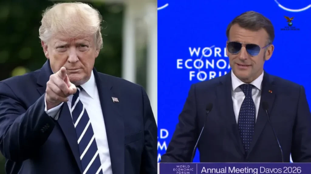 Macron Text Message Trump