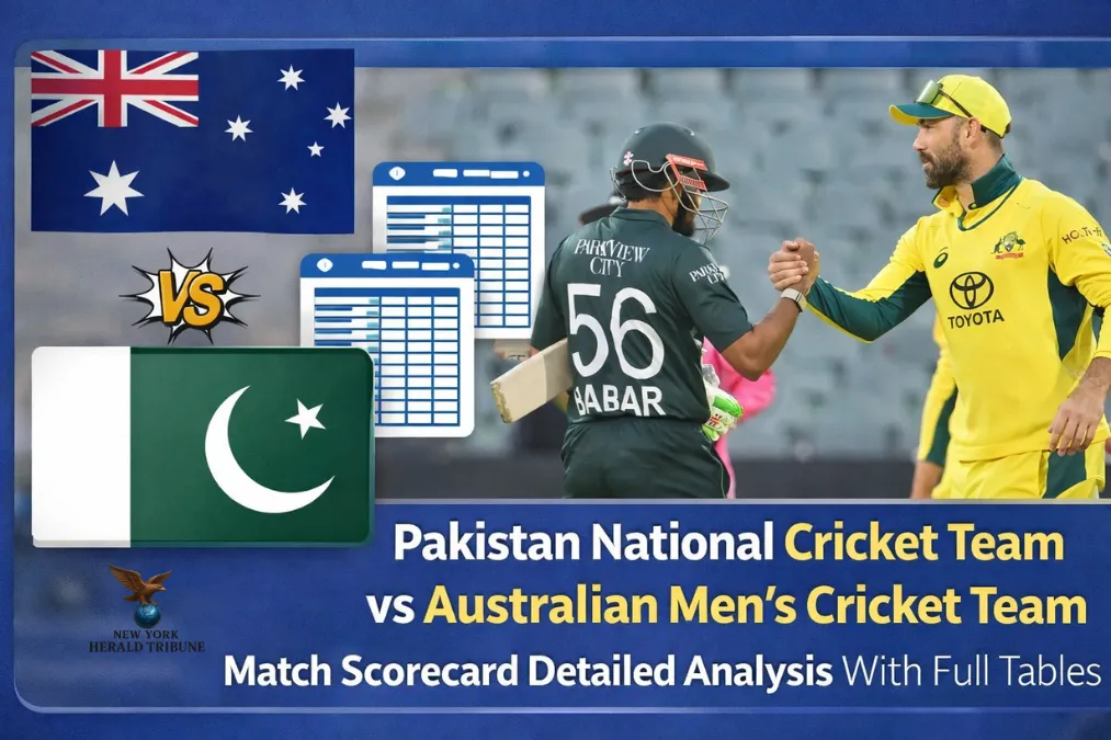 Pakistan National Cricket Team vs Australian Men’s Cricket Team Match Scorecard